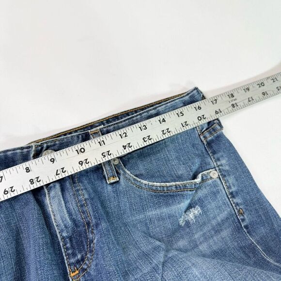 AG Jeans Womens 27 The Nikki Relaxed Skinny Distressed Low Rise - Picture 8 of 9